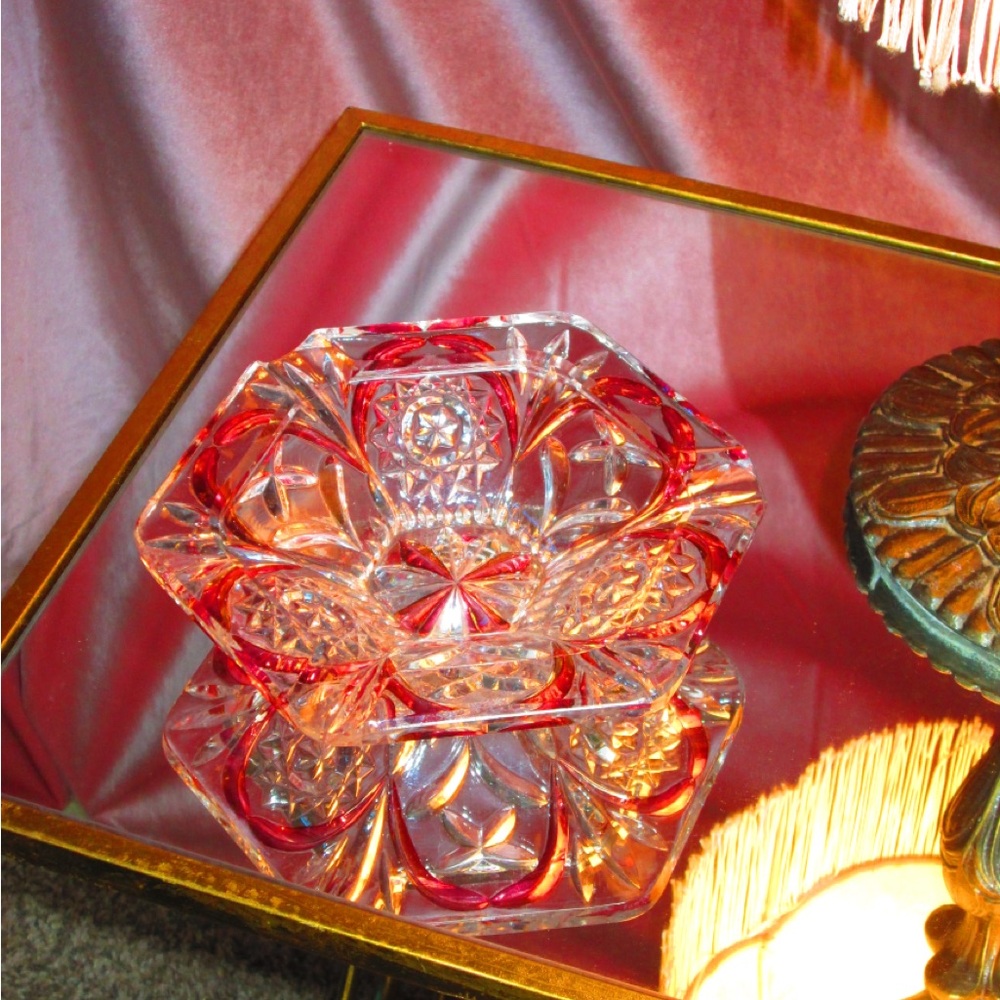 Vintage Crystal Dish